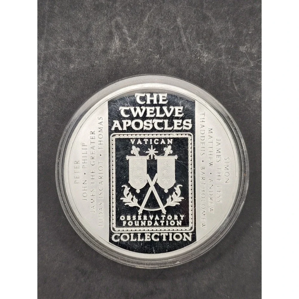 The Twelve Apostles Collection Vatican Observatory Foundation‎ Token Medal Peter - Picture 3 of 4